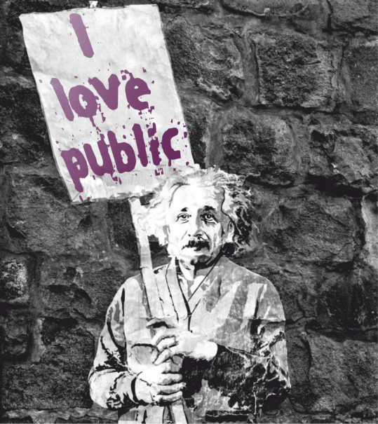 I love the public, new ethics